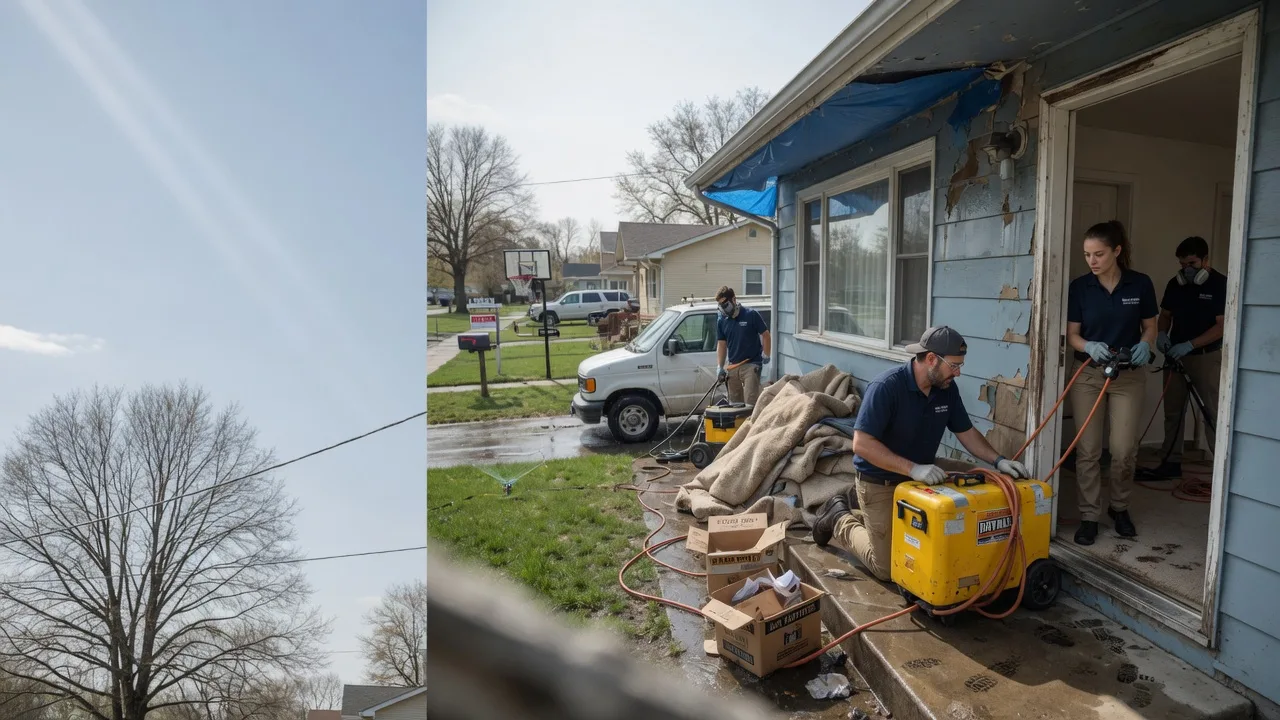 Basement Flood Cleanup in Gibbs, MO near me
